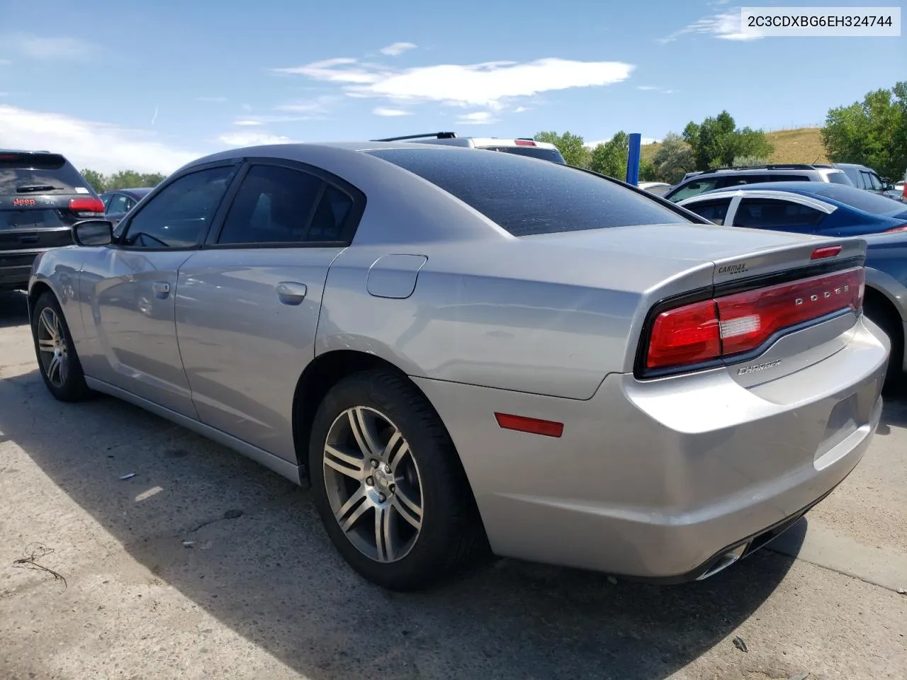 2C3CDXBG6EH324744 2014 Dodge Charger Se