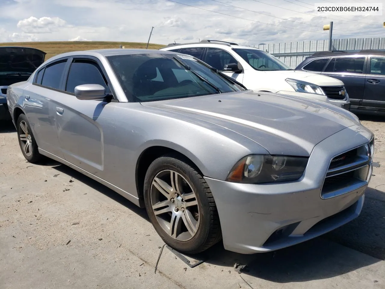 2014 Dodge Charger Se VIN: 2C3CDXBG6EH324744 Lot: 68569214