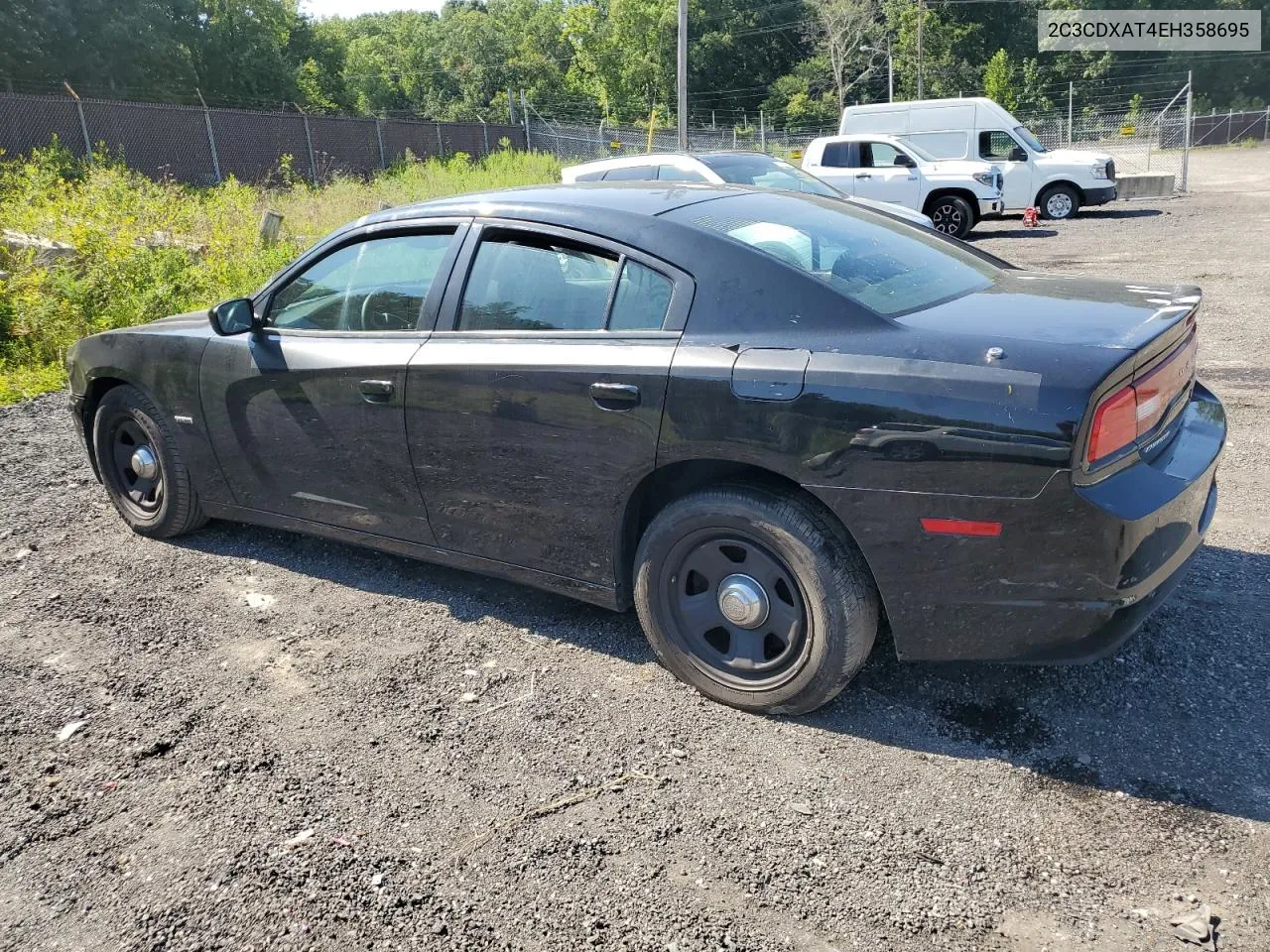 2014 Dodge Charger Police VIN: 2C3CDXAT4EH358695 Lot: 68701594