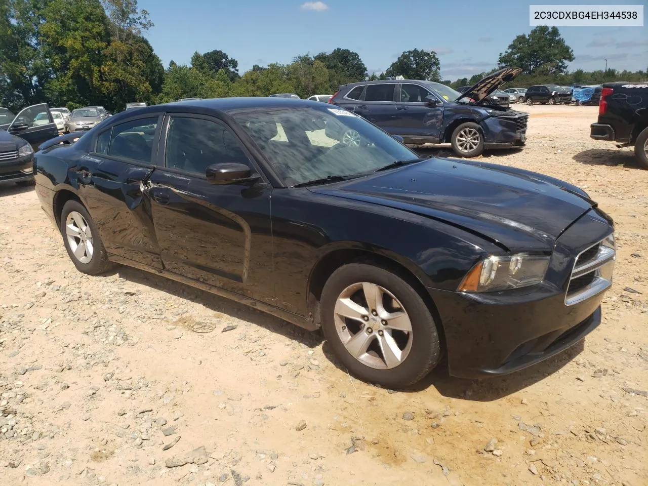 2014 Dodge Charger Se VIN: 2C3CDXBG4EH344538 Lot: 69356464