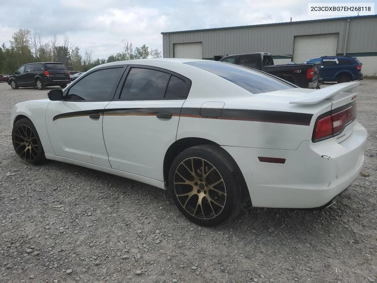 2C3CDXBG7EH268118 2014 Dodge Charger Se