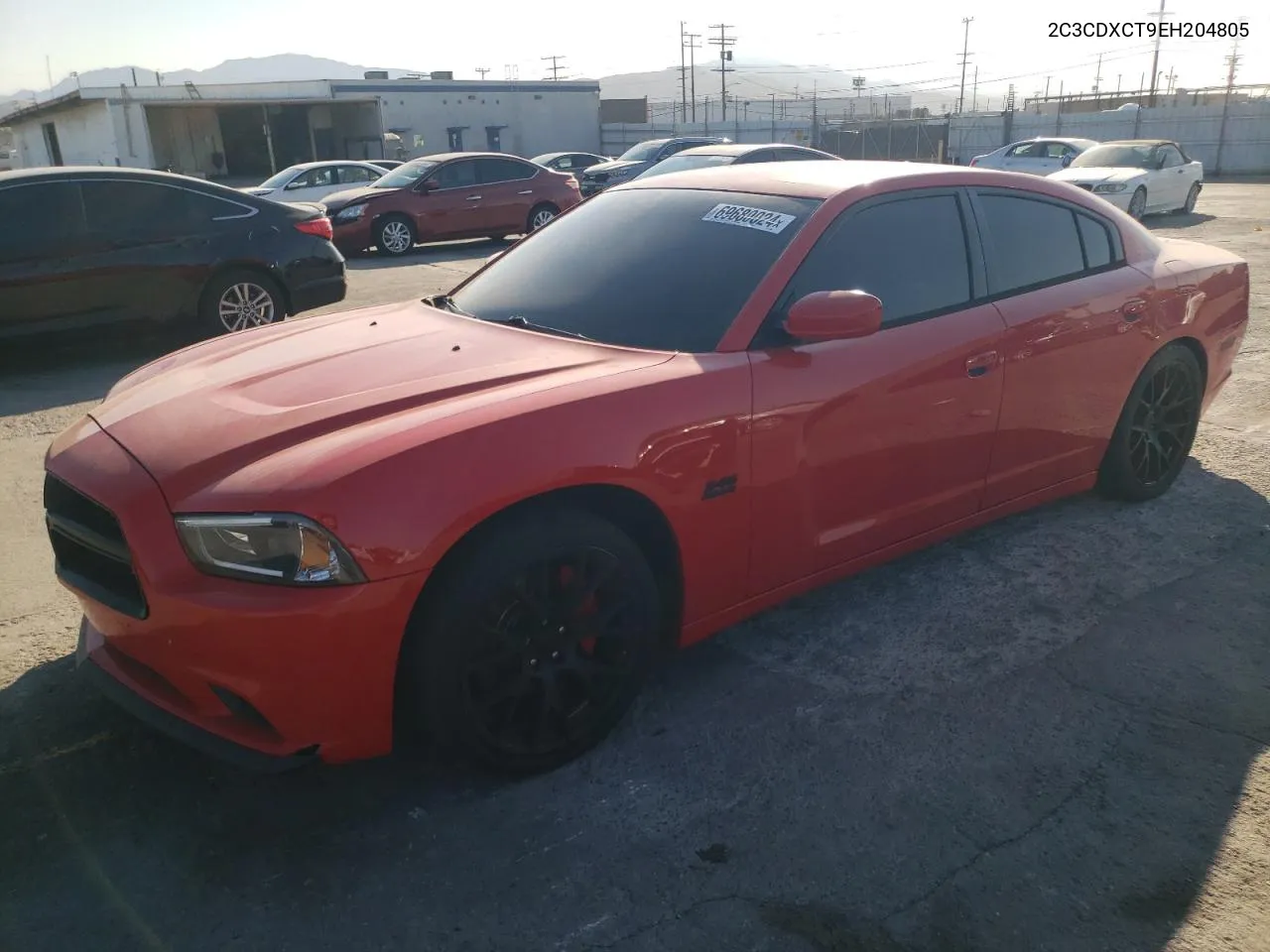 2014 Dodge Charger R/T VIN: 2C3CDXCT9EH204805 Lot: 69680024