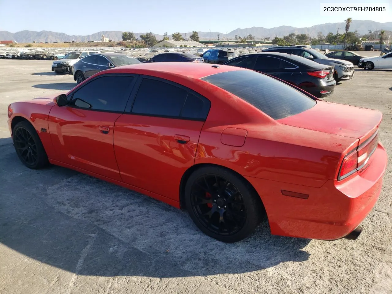 2C3CDXCT9EH204805 2014 Dodge Charger R/T