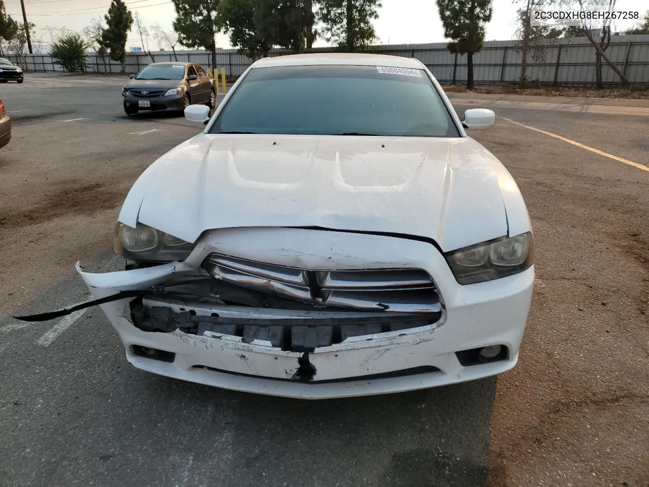 2C3CDXHG8EH267258 2014 Dodge Charger Sxt