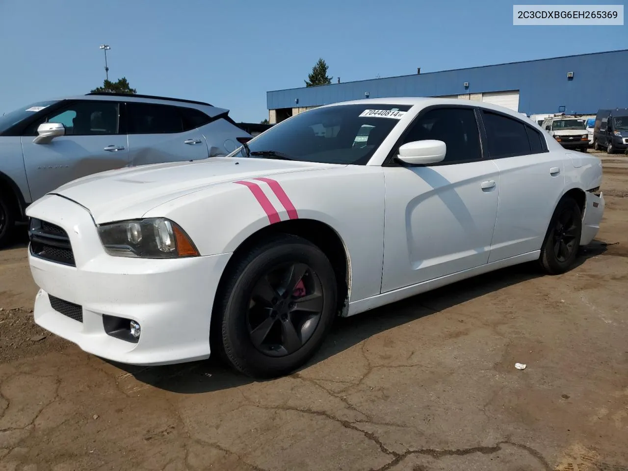 2014 Dodge Charger Se VIN: 2C3CDXBG6EH265369 Lot: 70440814