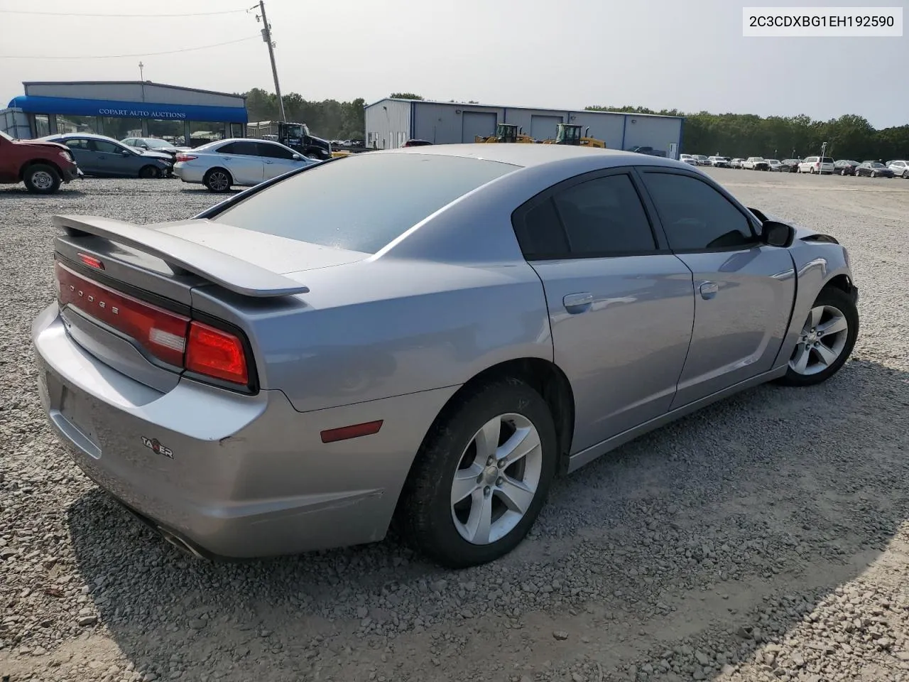 2014 Dodge Charger Se VIN: 2C3CDXBG1EH192590 Lot: 70505684