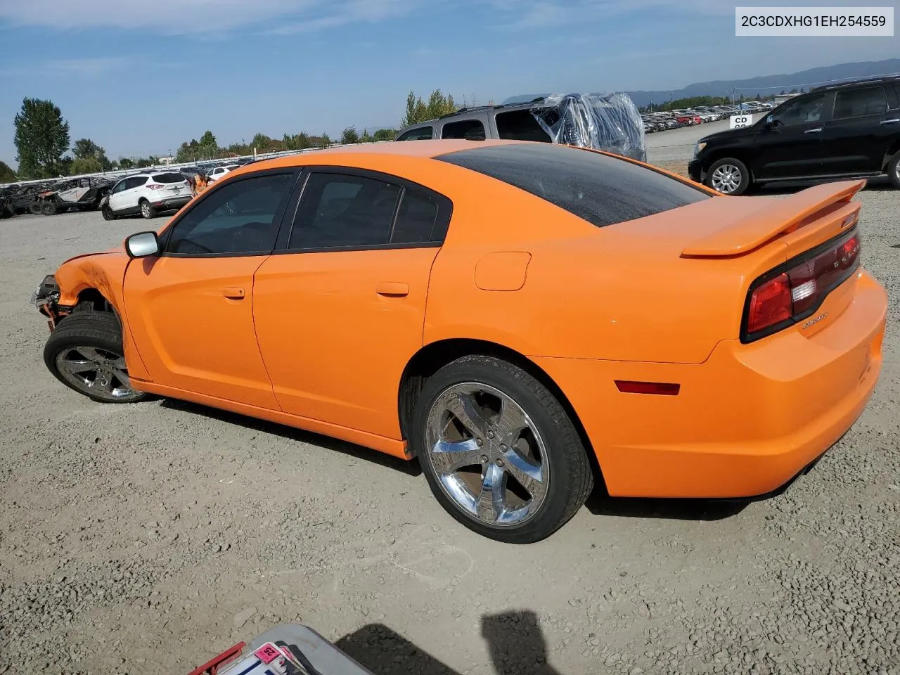 2014 Dodge Charger Sxt VIN: 2C3CDXHG1EH254559 Lot: 70704794