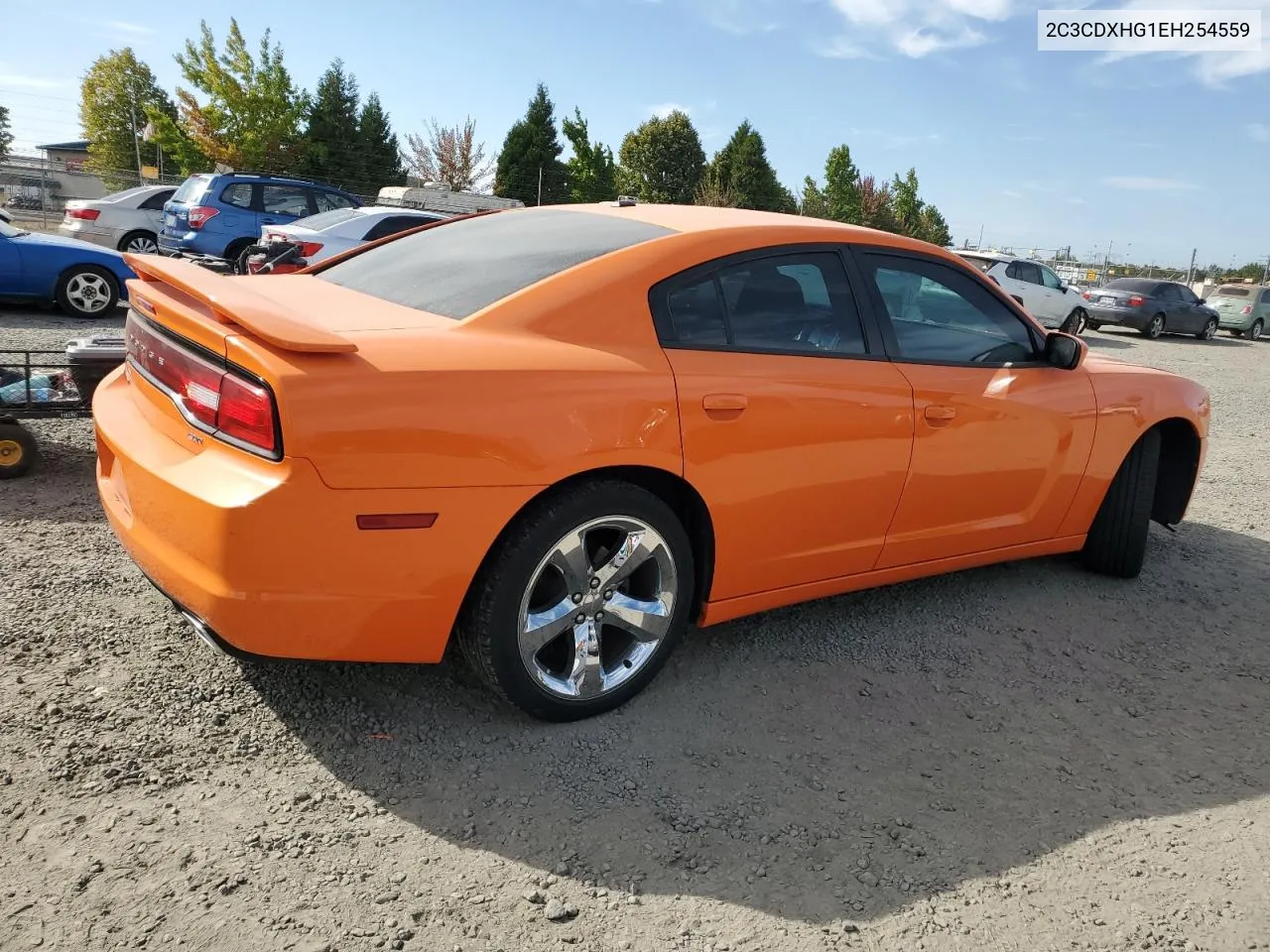 2014 Dodge Charger Sxt VIN: 2C3CDXHG1EH254559 Lot: 70704794