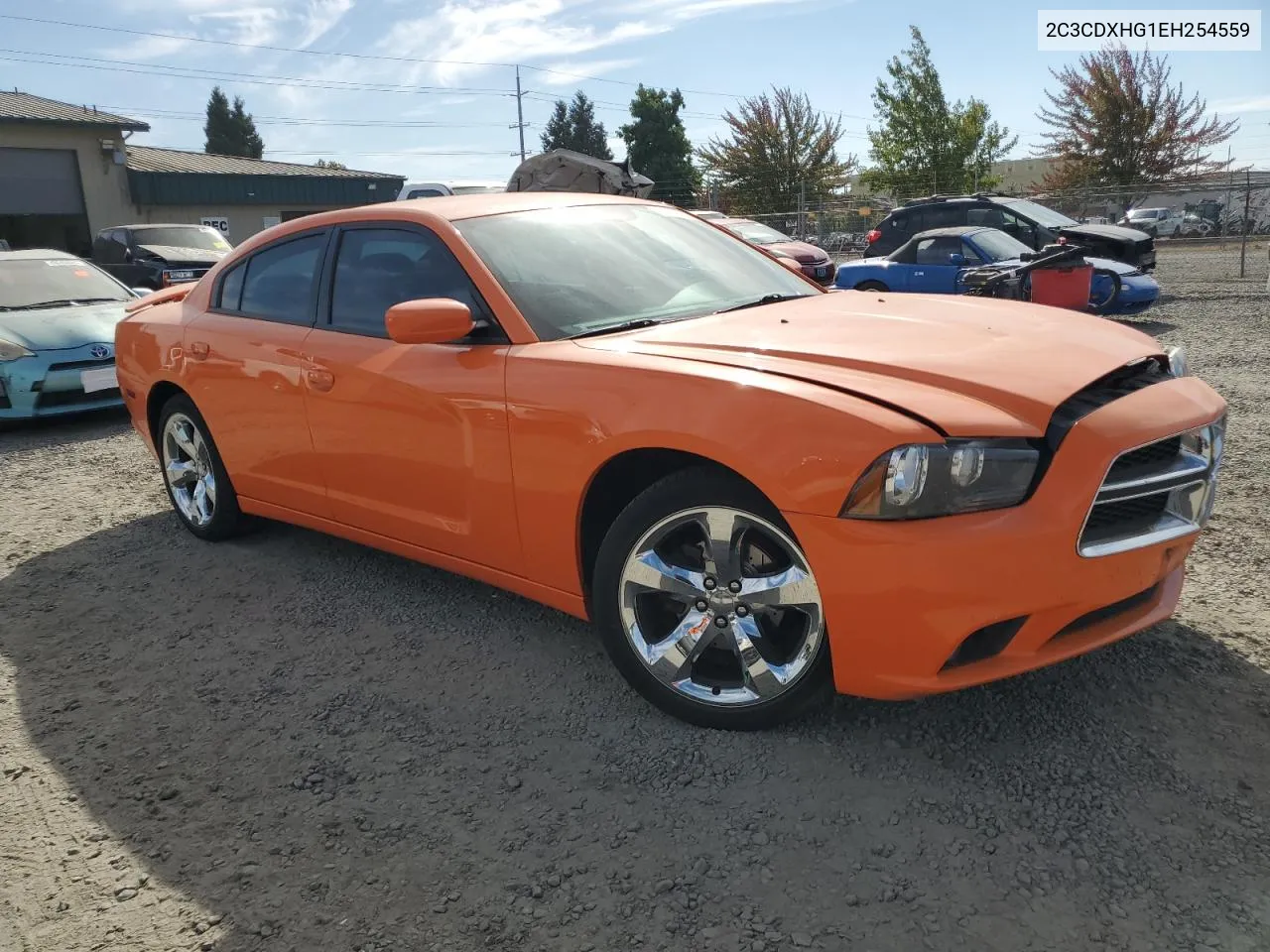 2014 Dodge Charger Sxt VIN: 2C3CDXHG1EH254559 Lot: 70704794