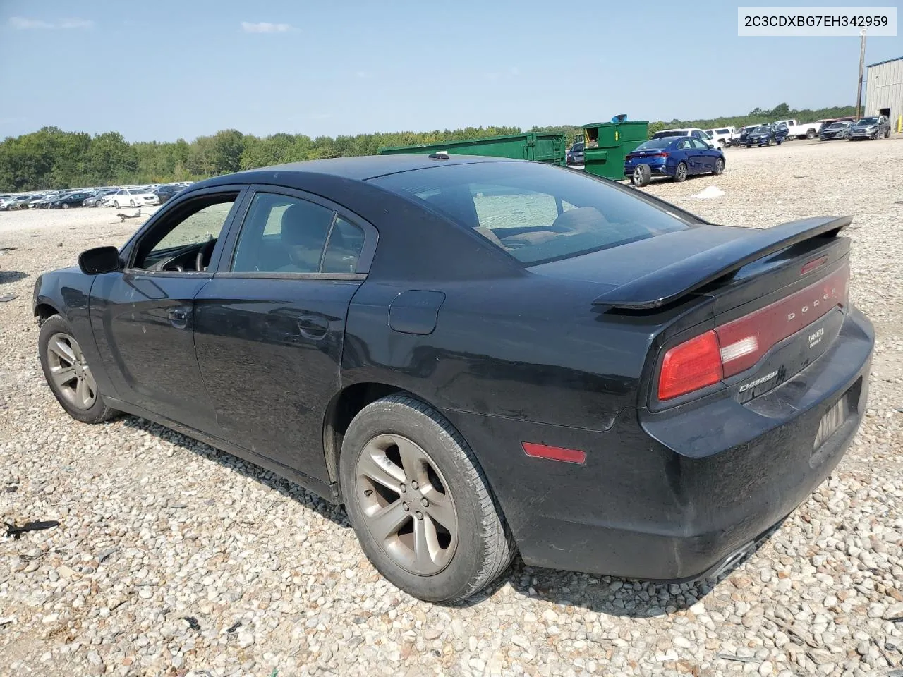 2014 Dodge Charger Se VIN: 2C3CDXBG7EH342959 Lot: 70809204