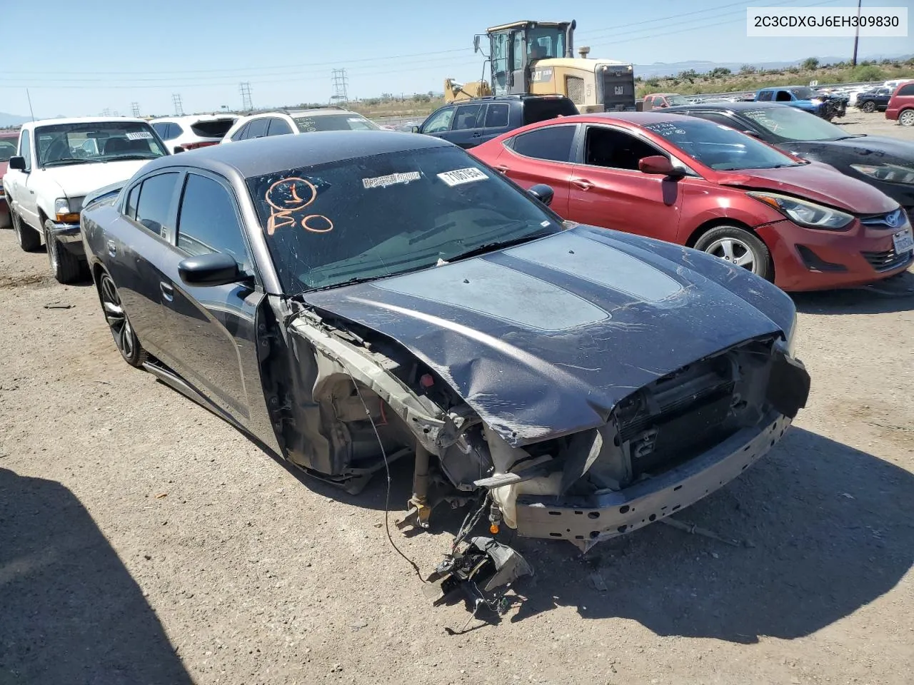 2014 Dodge Charger Super Bee VIN: 2C3CDXGJ6EH309830 Lot: 71067954