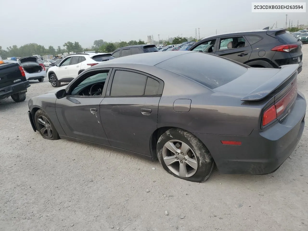 2014 Dodge Charger Se VIN: 2C3CDXBG3EH263594 Lot: 71217224