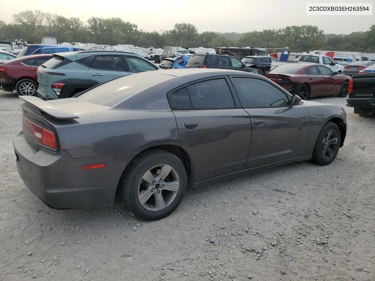 2C3CDXBG3EH263594 2014 Dodge Charger Se