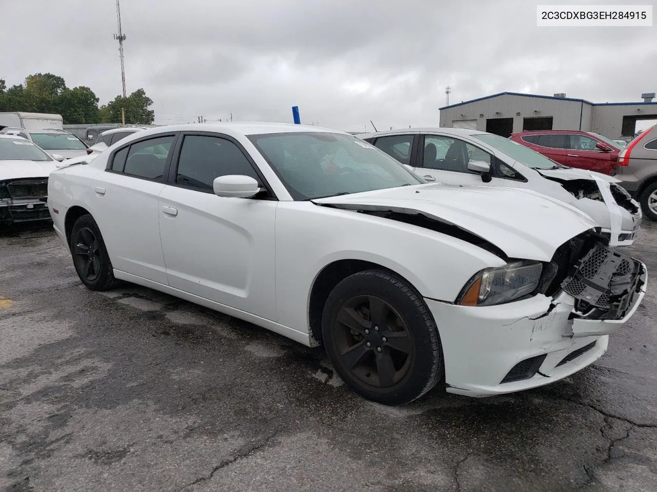 2014 Dodge Charger Se VIN: 2C3CDXBG3EH284915 Lot: 71248144