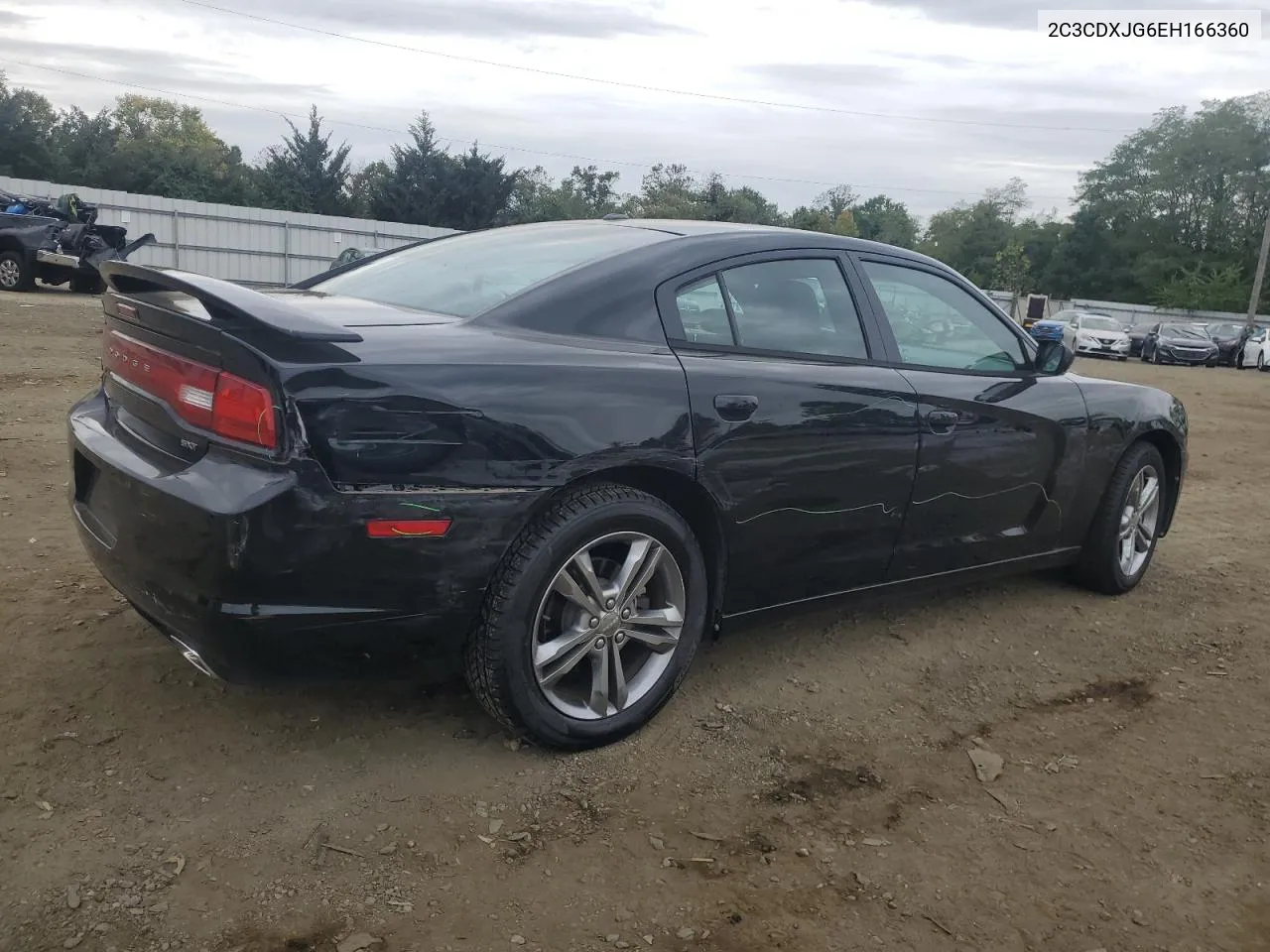 2014 Dodge Charger Sxt VIN: 2C3CDXJG6EH166360 Lot: 71448394