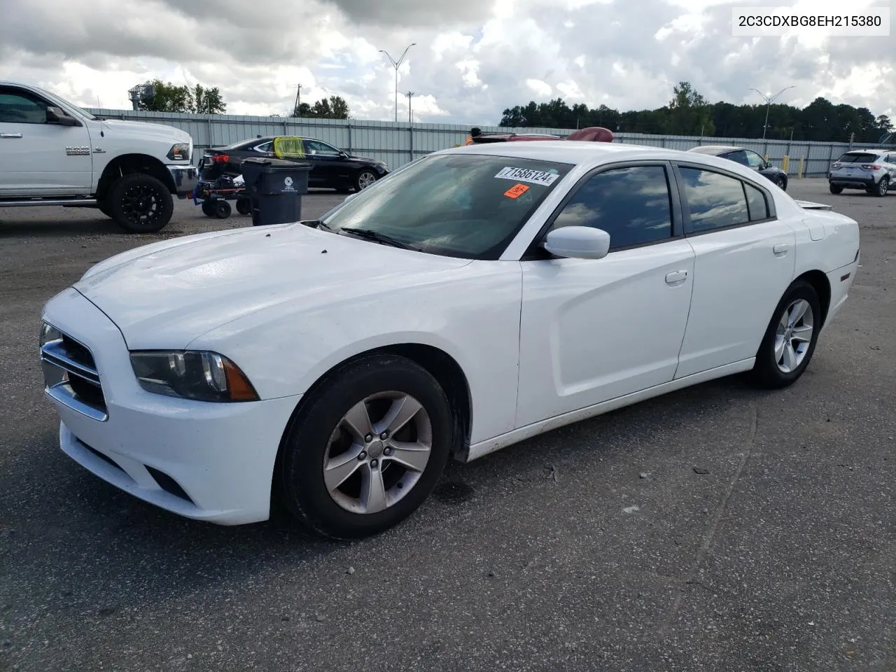 2C3CDXBG8EH215380 2014 Dodge Charger Se