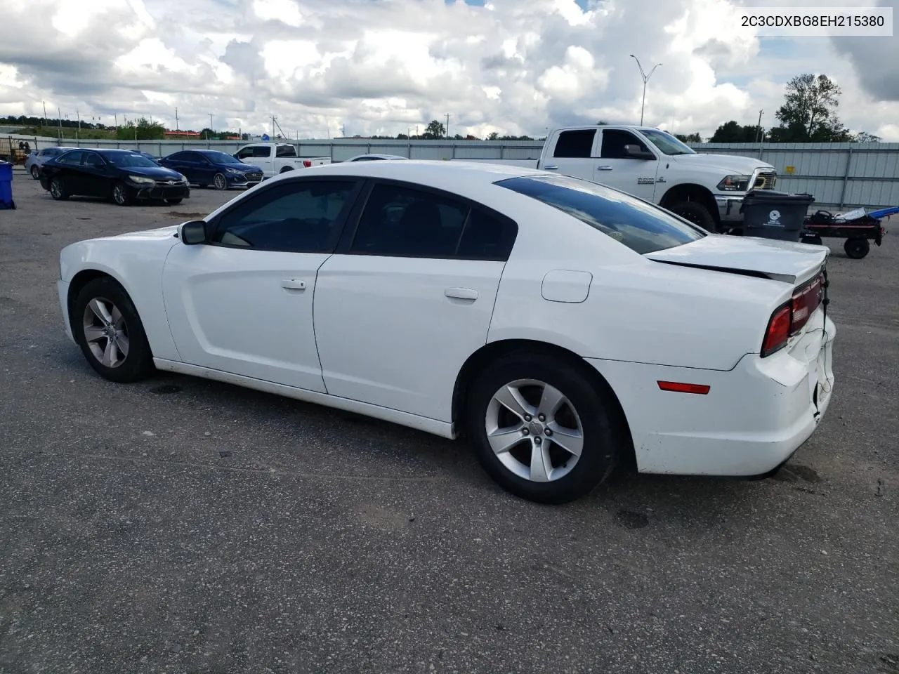 2014 Dodge Charger Se VIN: 2C3CDXBG8EH215380 Lot: 71586124