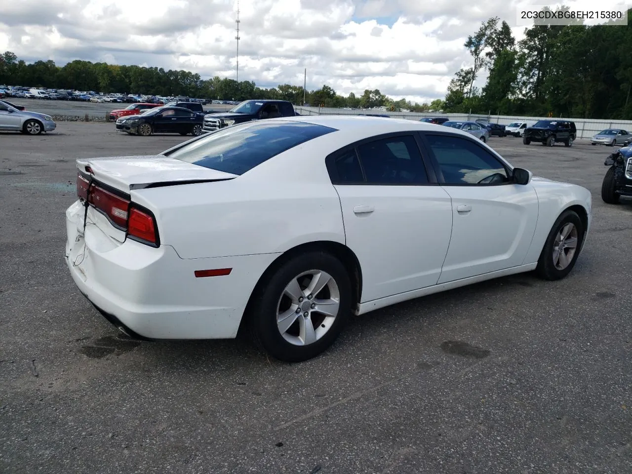 2014 Dodge Charger Se VIN: 2C3CDXBG8EH215380 Lot: 71586124