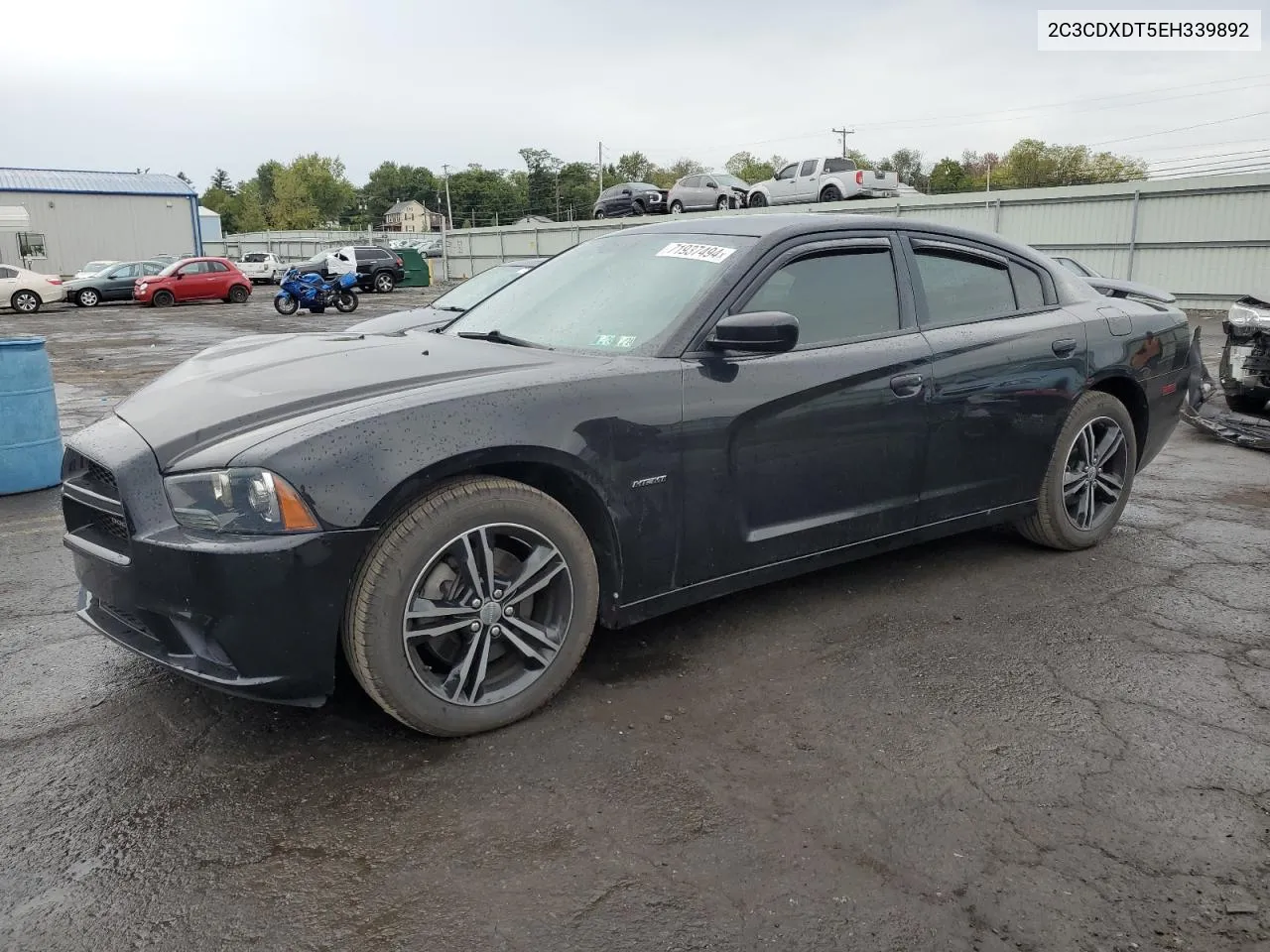 2014 Dodge Charger R/T VIN: 2C3CDXDT5EH339892 Lot: 71937494