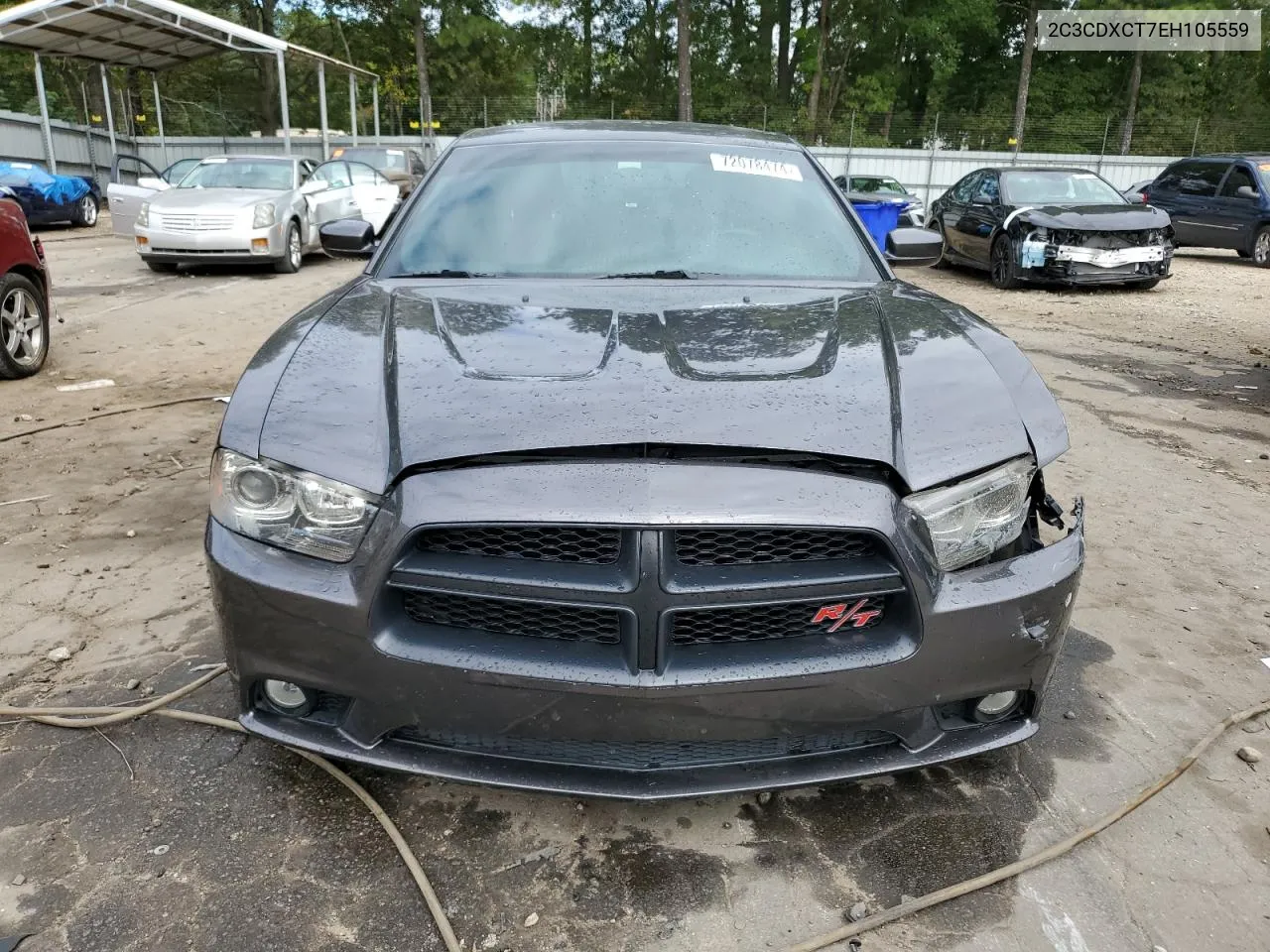 2014 Dodge Charger R/T VIN: 2C3CDXCT7EH105559 Lot: 72078474