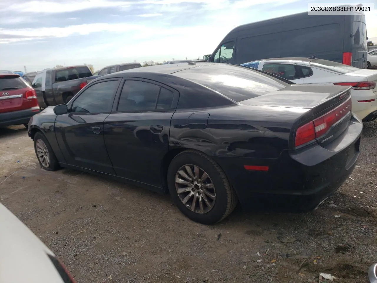 2014 Dodge Charger Se VIN: 2C3CDXBG8EH199021 Lot: 73132743