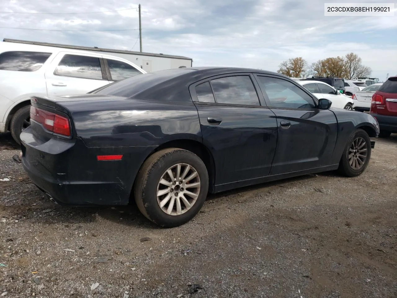 2C3CDXBG8EH199021 2014 Dodge Charger Se