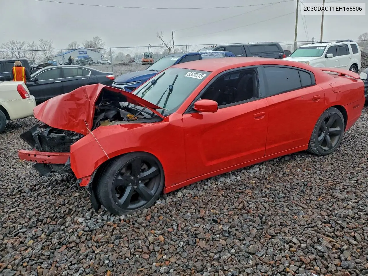 2C3CDXCT1EH165806 2014 Dodge Charger R/T