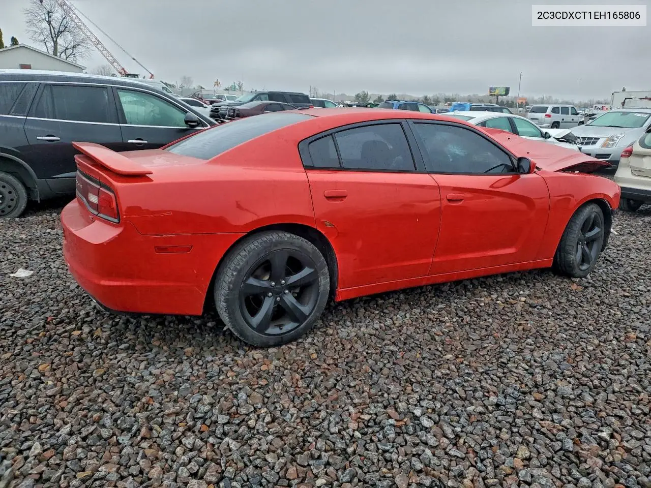 2C3CDXCT1EH165806 2014 Dodge Charger R/T