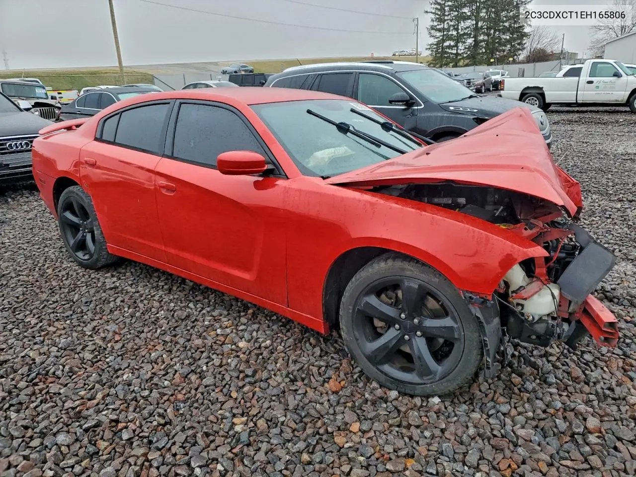 2C3CDXCT1EH165806 2014 Dodge Charger R/T