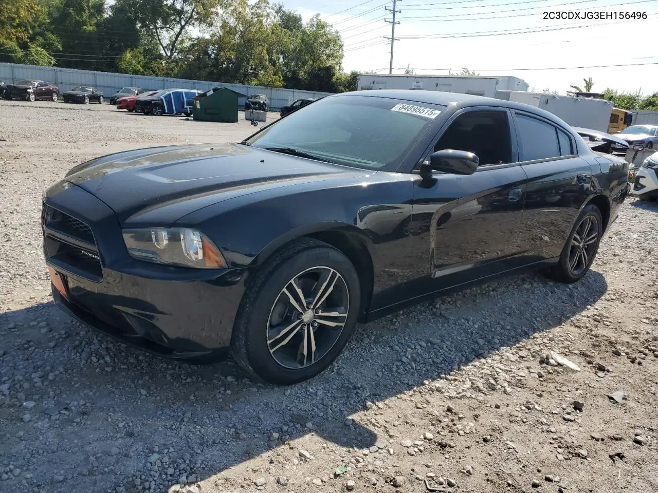 2C3CDXJG3EH156496 2014 Dodge Charger Sxt