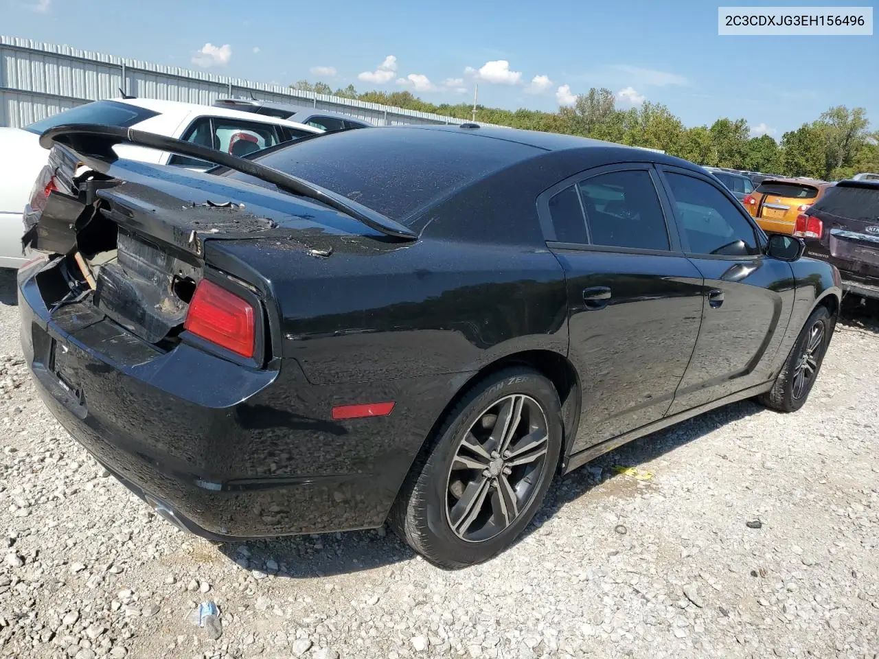 2C3CDXJG3EH156496 2014 Dodge Charger Sxt