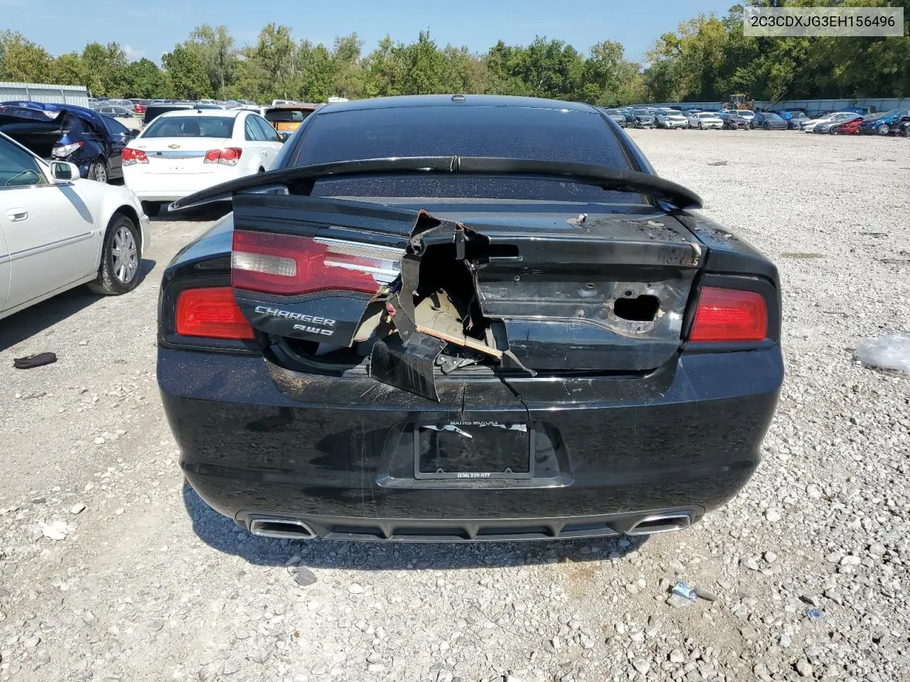 2C3CDXJG3EH156496 2014 Dodge Charger Sxt