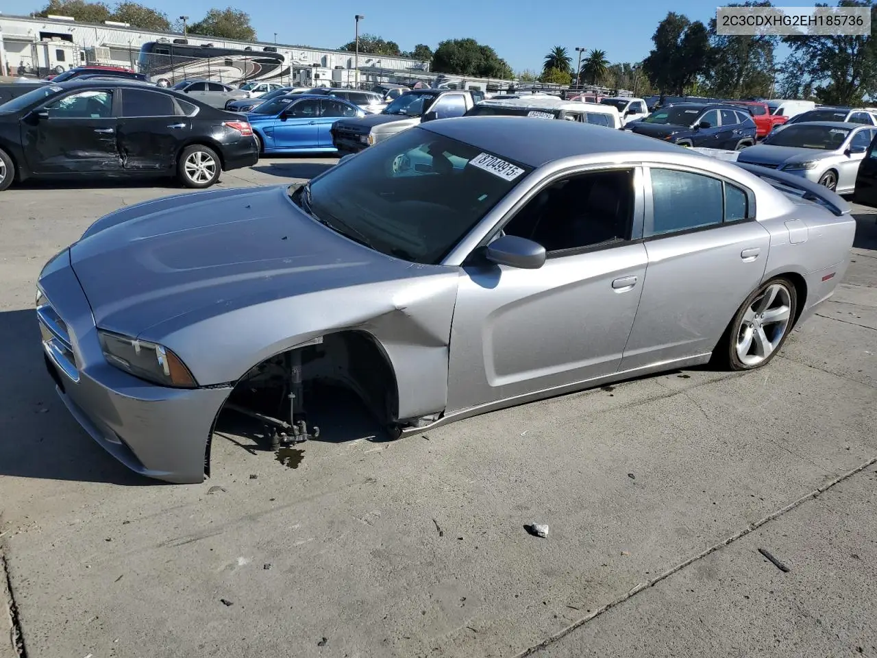 2C3CDXHG2EH185736 2014 Dodge Charger Sxt