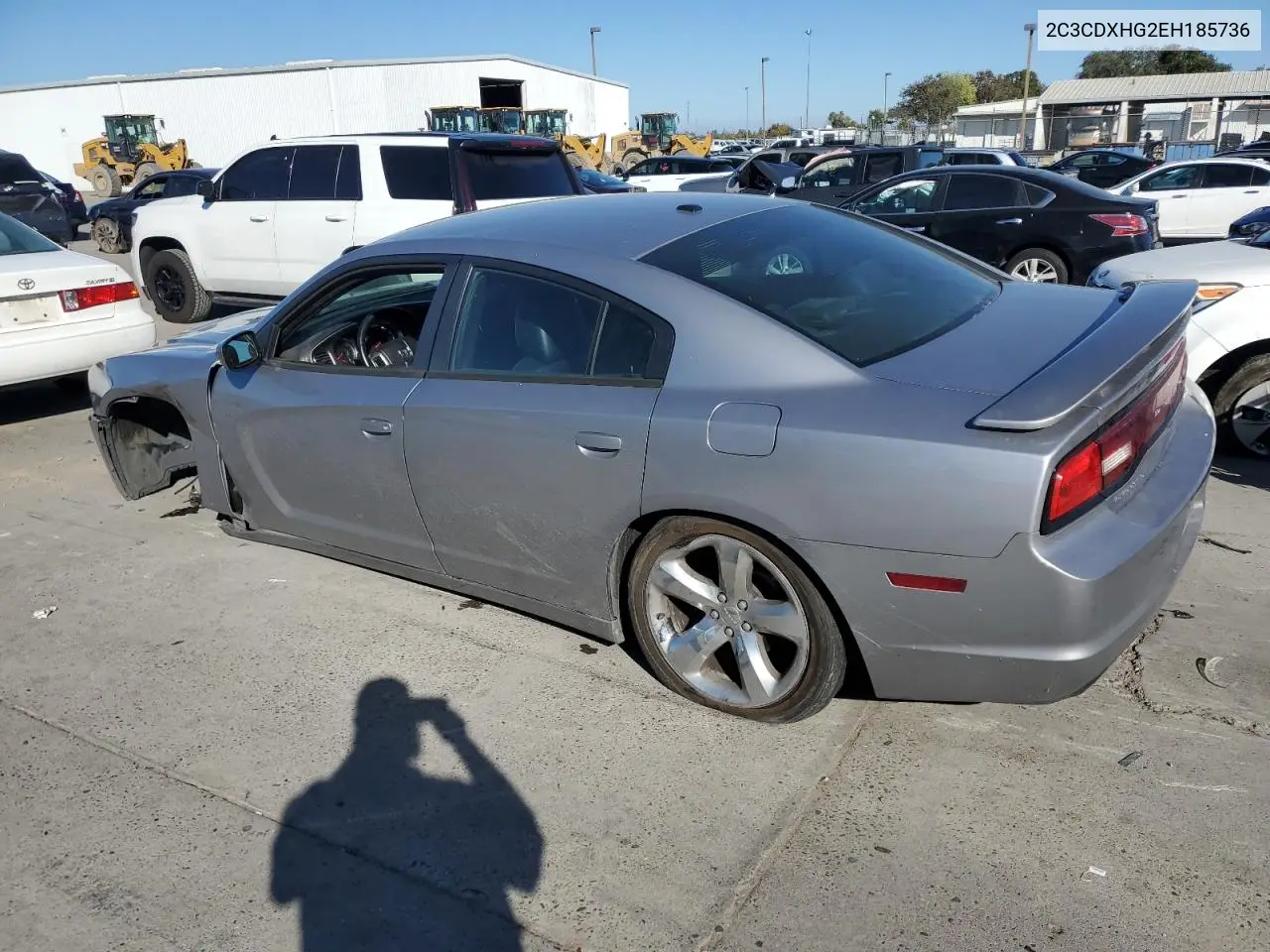 2C3CDXHG2EH185736 2014 Dodge Charger Sxt