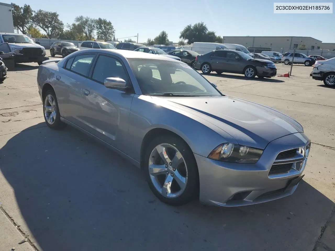 2C3CDXHG2EH185736 2014 Dodge Charger Sxt