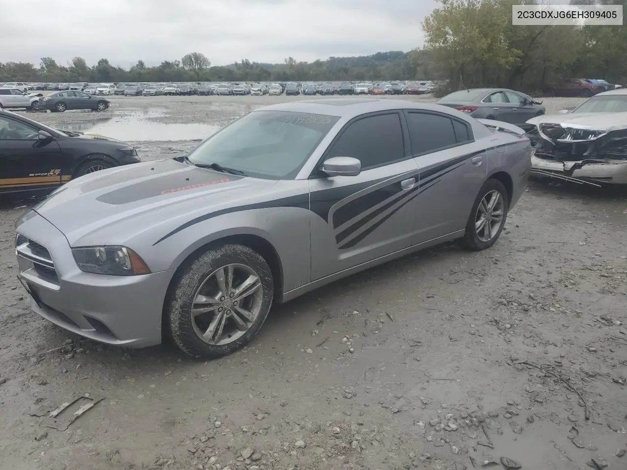 2C3CDXJG6EH309405 2014 Dodge Charger Sxt