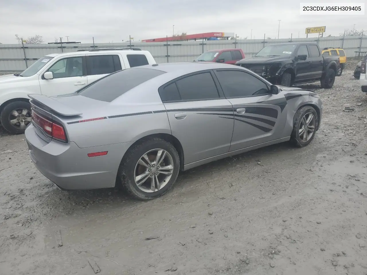 2C3CDXJG6EH309405 2014 Dodge Charger Sxt