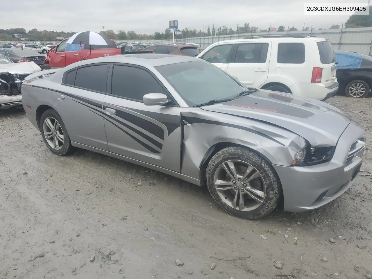 2C3CDXJG6EH309405 2014 Dodge Charger Sxt