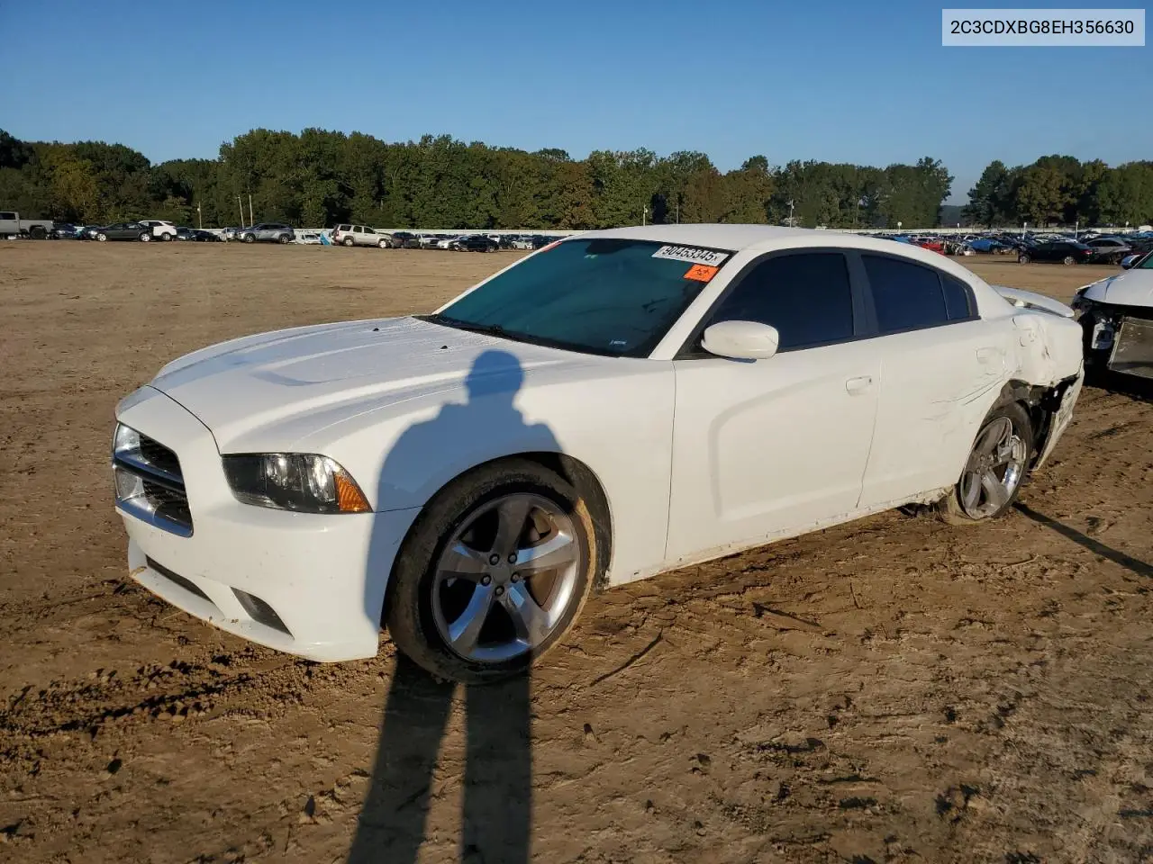 2C3CDXBG8EH356630 2014 Dodge Charger Se