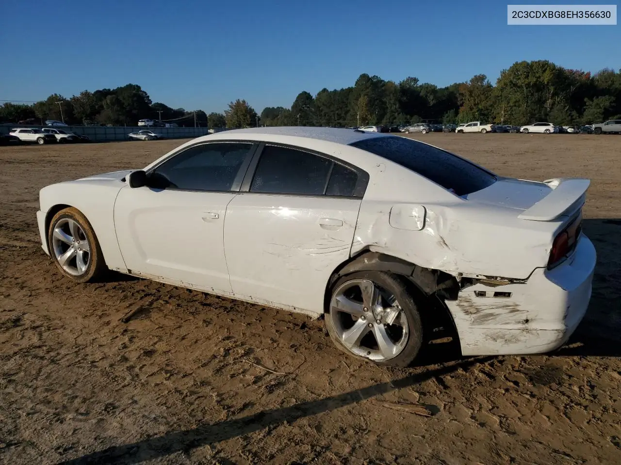 2C3CDXBG8EH356630 2014 Dodge Charger Se