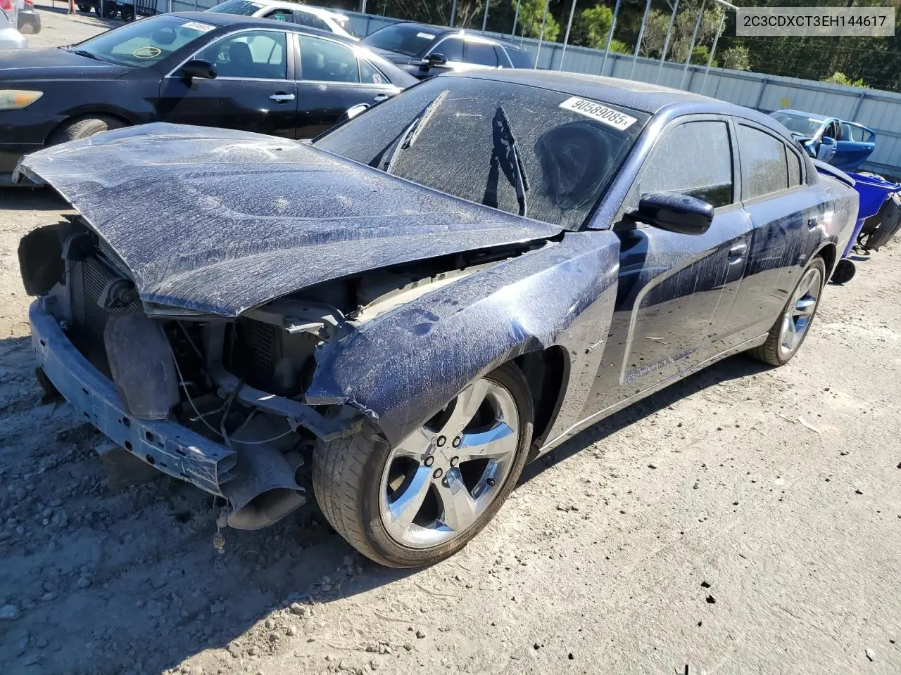 2C3CDXCT3EH144617 2014 Dodge Charger R/T