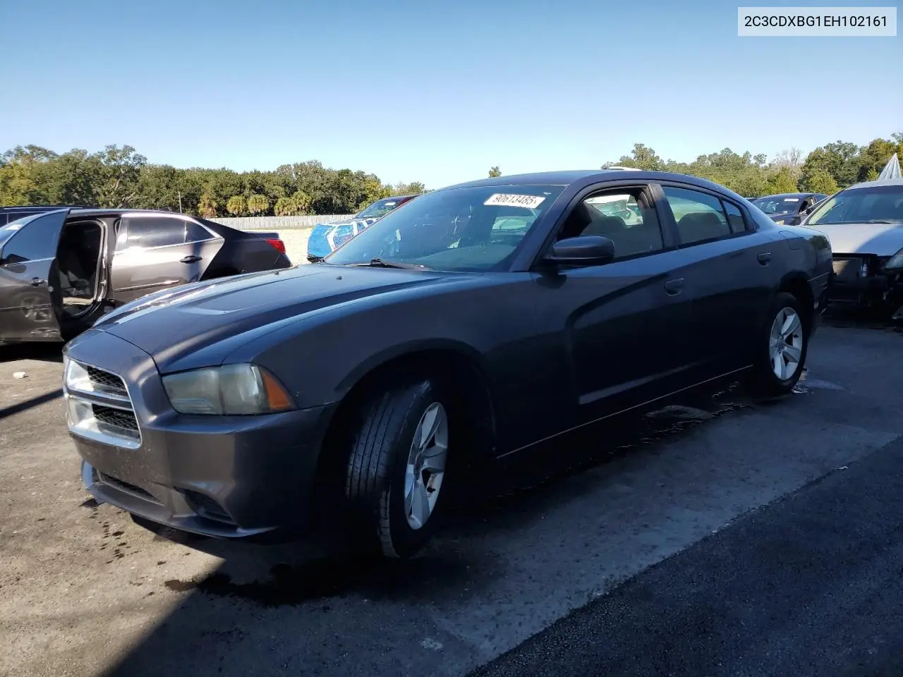 2C3CDXBG1EH102161 2014 Dodge Charger Se