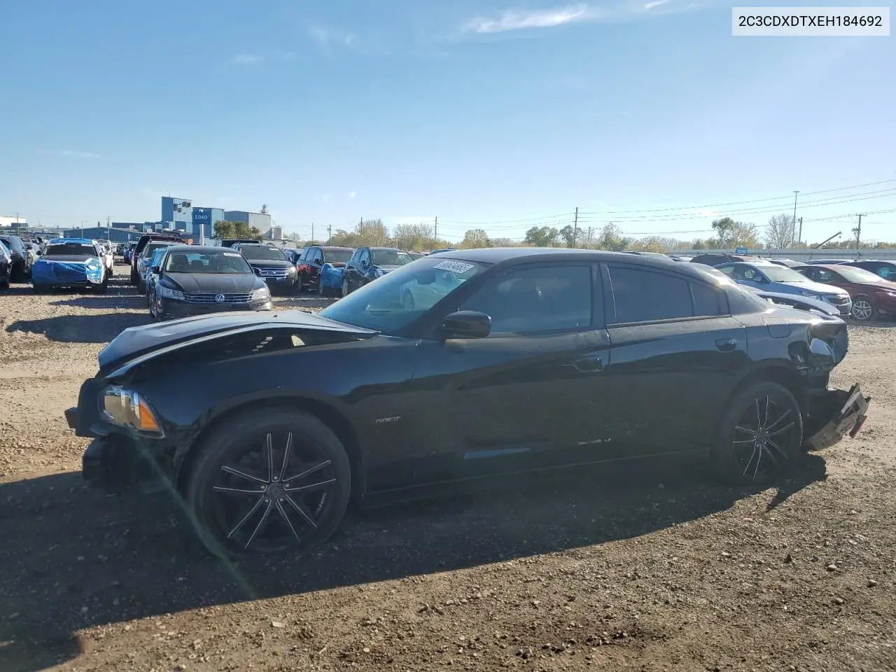 2C3CDXDTXEH184692 2014 Dodge Charger R/T
