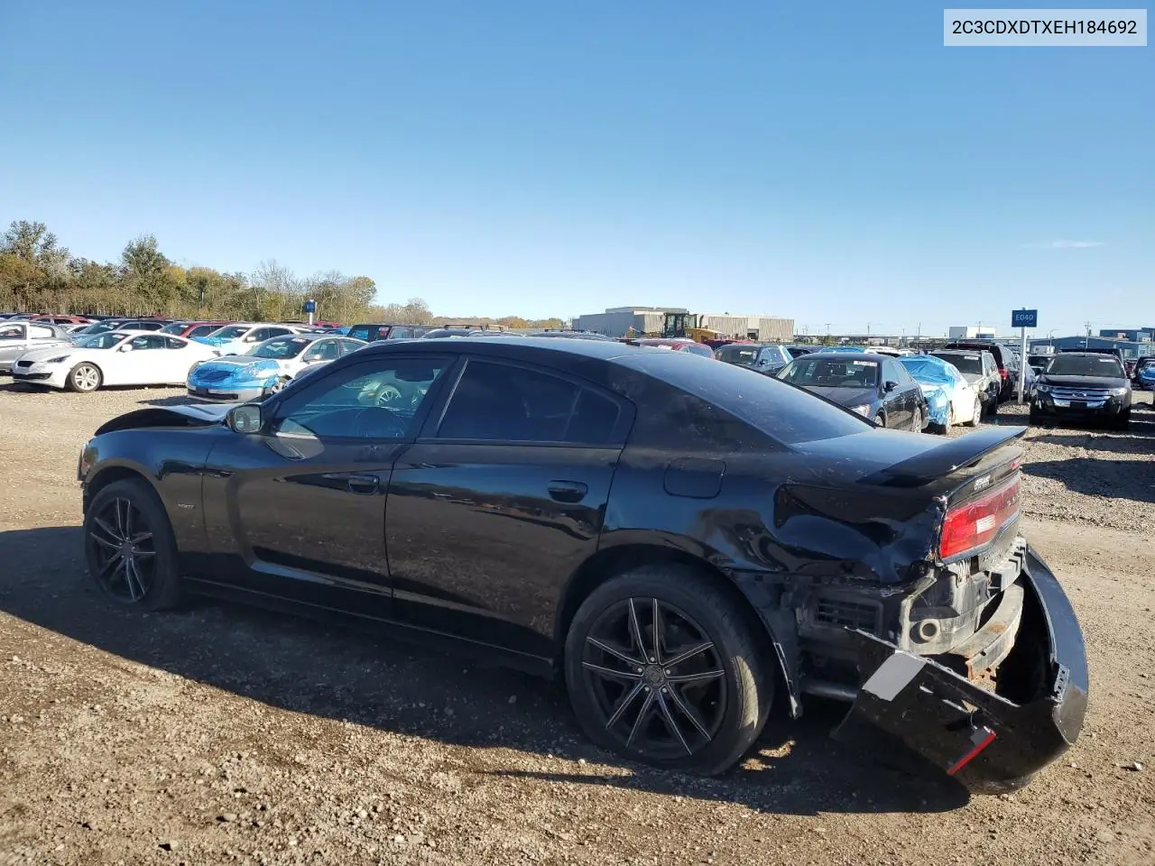 2C3CDXDTXEH184692 2014 Dodge Charger R/T