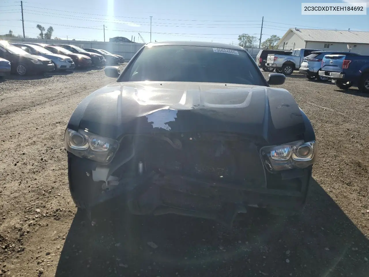 2C3CDXDTXEH184692 2014 Dodge Charger R/T