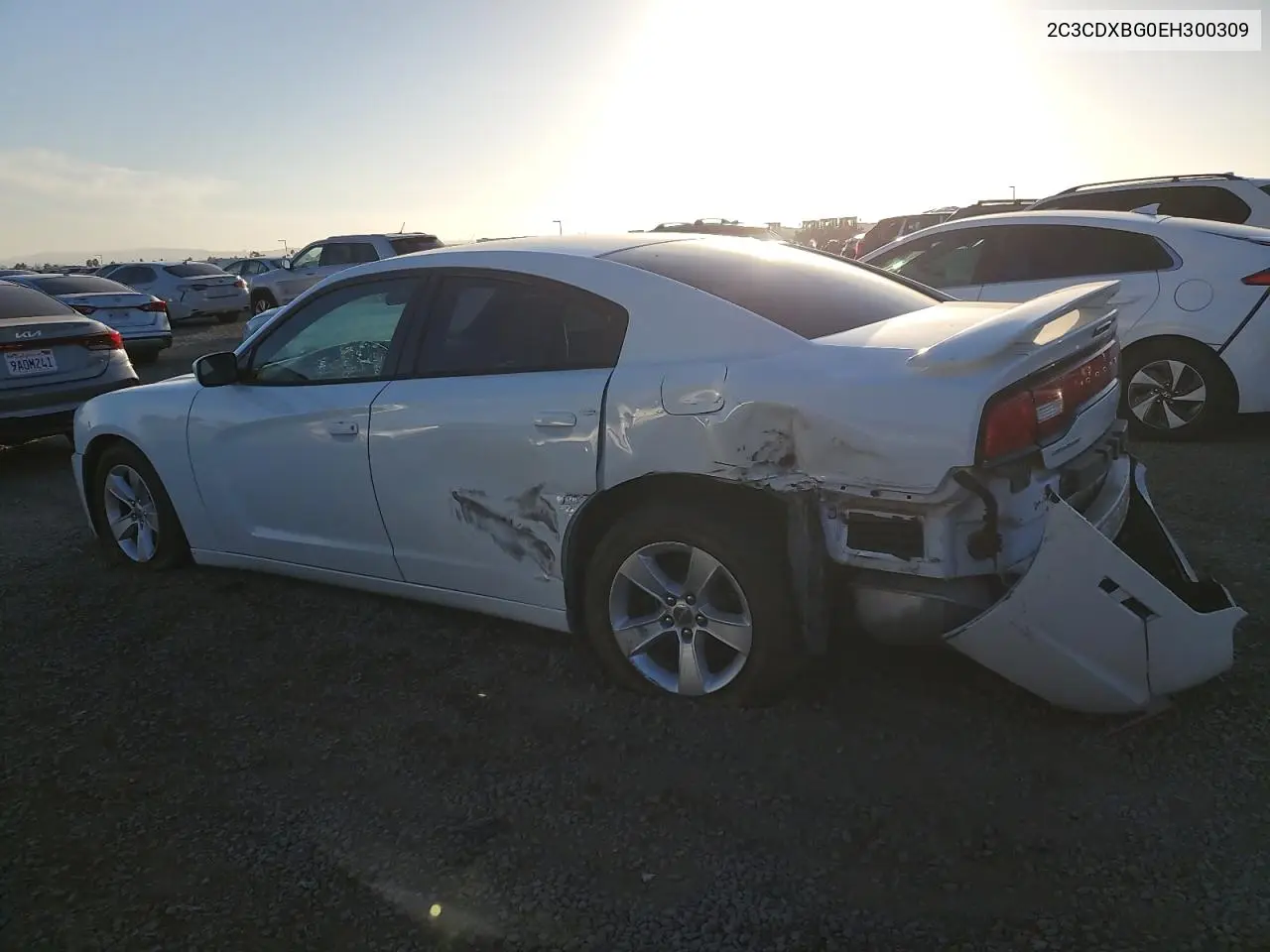 2C3CDXBG0EH300309 2014 Dodge Charger Se