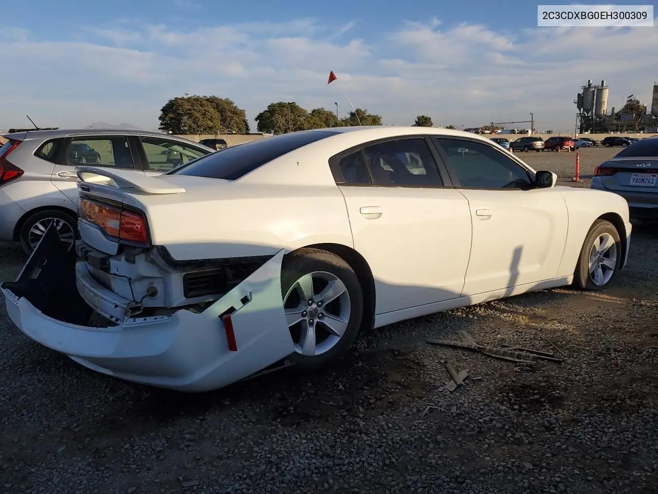 2C3CDXBG0EH300309 2014 Dodge Charger Se