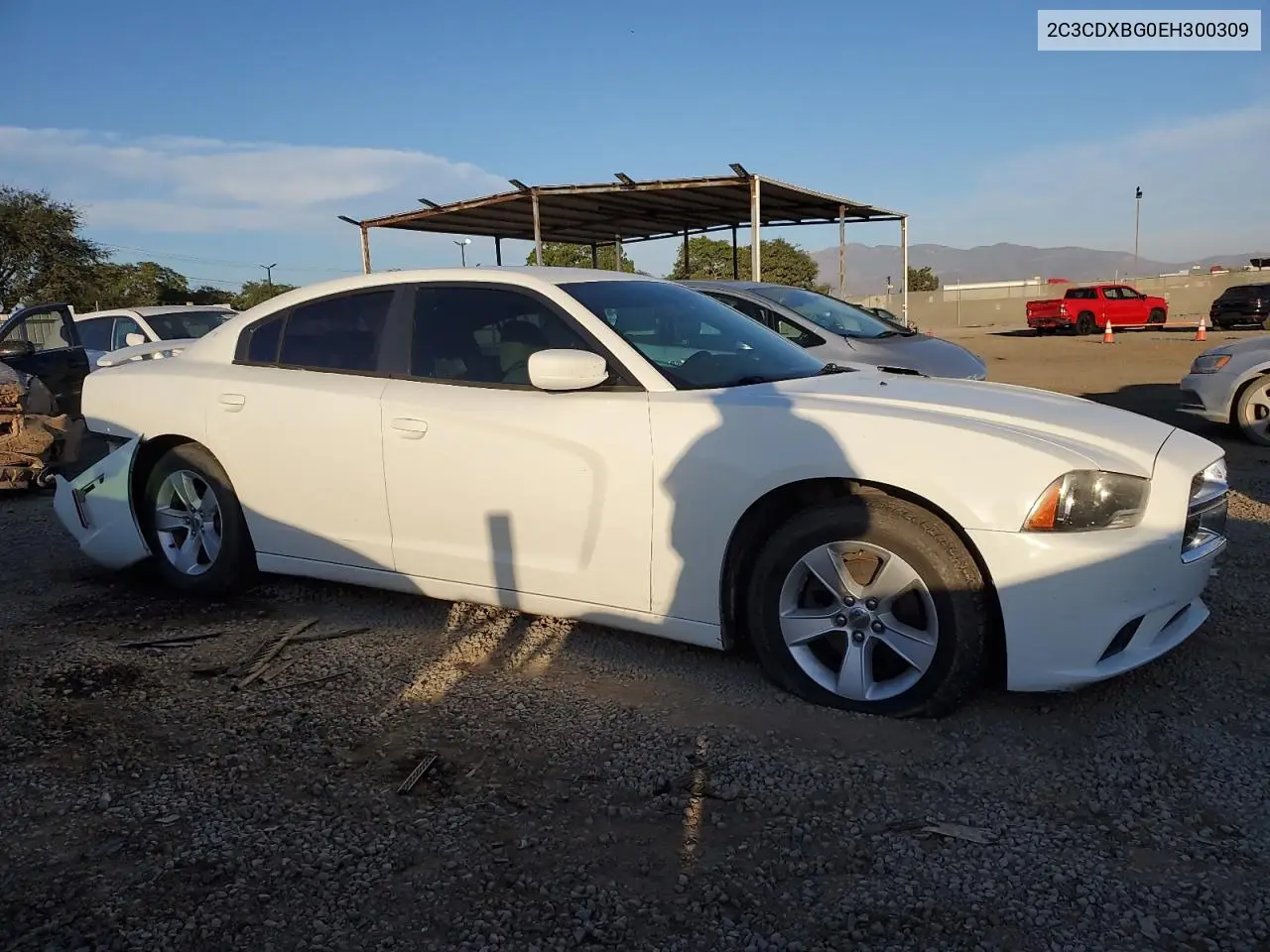 2C3CDXBG0EH300309 2014 Dodge Charger Se