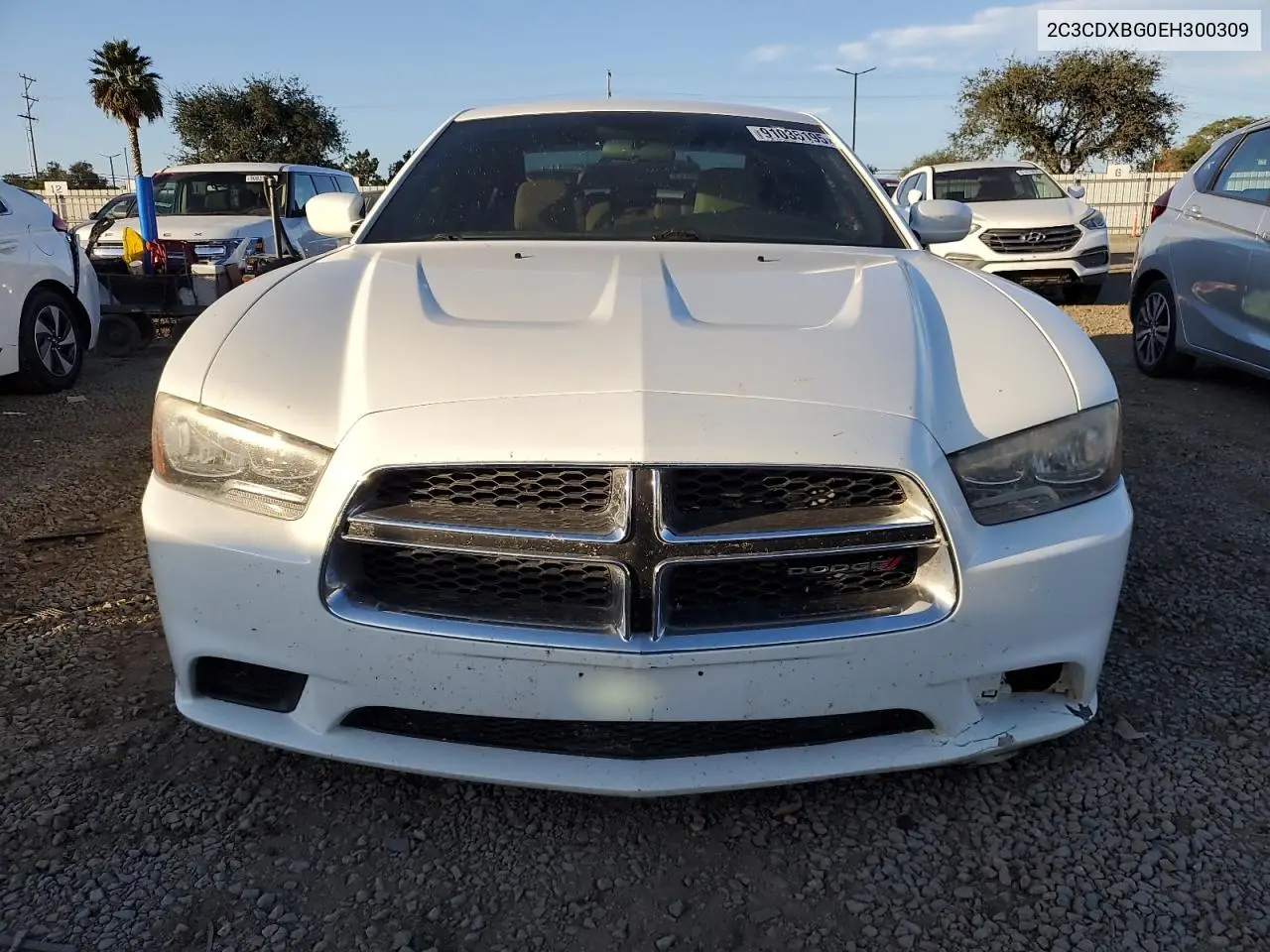 2C3CDXBG0EH300309 2014 Dodge Charger Se