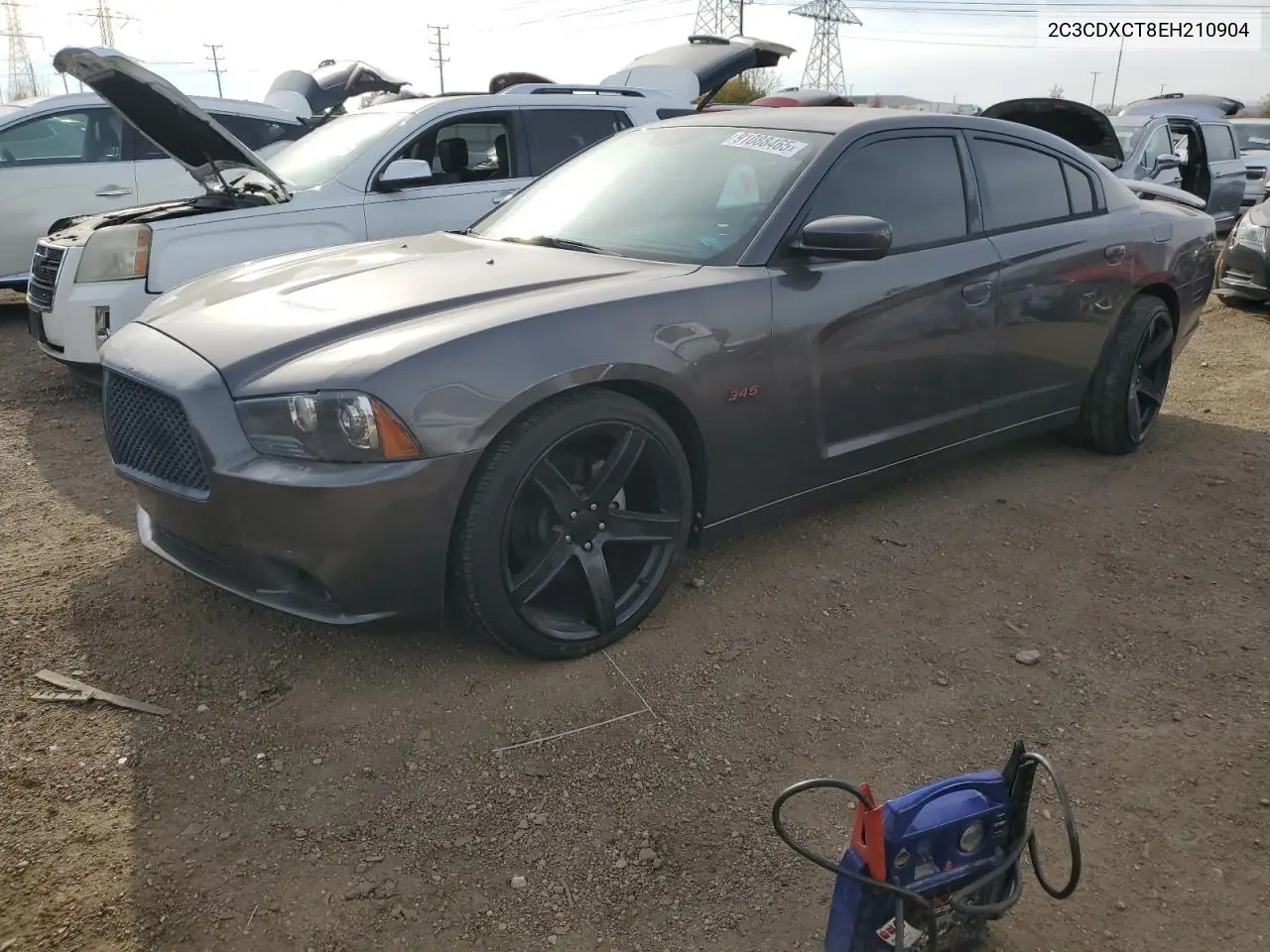 2C3CDXCT8EH210904 2014 Dodge Charger R/T